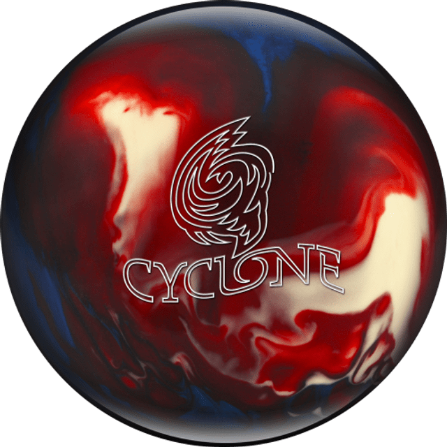Ebonite Cyclone (Red / White / Blue)